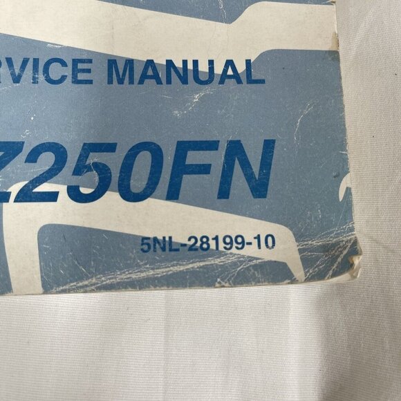 OEM 2001 Yamaha YZ250FN Genuine Owner's Service Manual LIT-11626-14-46 - Picture 9 of 11